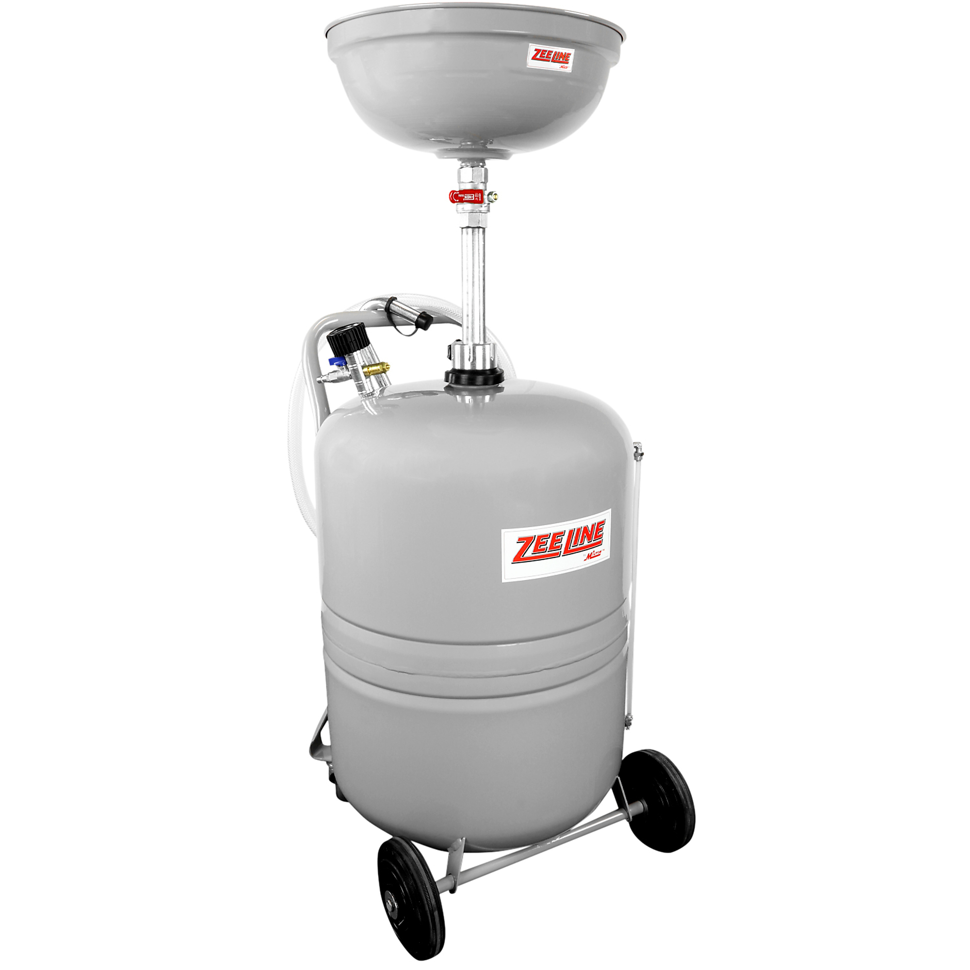 Zee Line Professional Air-Evacuated Oil Drain, 21-Gal., 14.5in. Funnel Dia., Model# ZE21DC